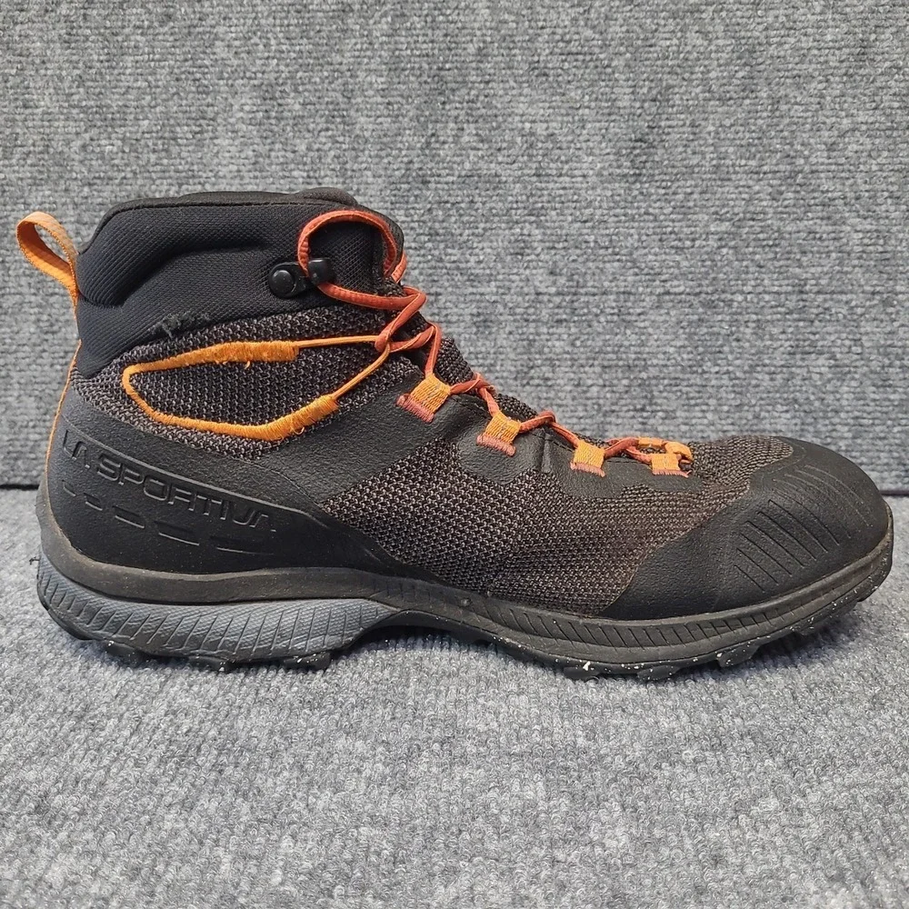 La Sportiva TX Hike Mid GTX Carbon/Saffron Hiking Boots 34S-900313 Men's US 13